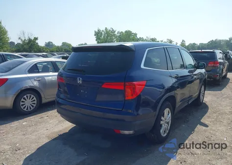 2016 Honda Pilot Lx z USA, uszkodzony, nr VIN 5FNYF5H17GB026067